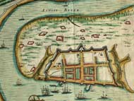 Edward Crisp’s 1711 map.